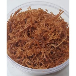 There's nothing more delicious than this. #Once you eat it, you can't stop. I dare you to try it. ♡♤Yaowarat shredded pork, so d