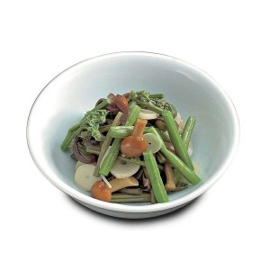 Japanese side dishes, including vegetables, mushrooms, and garlic, used to make delicious fried rice.