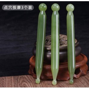 Jade acupressure points for good blood circulation. Imported from China