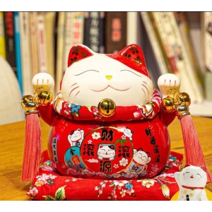 Mini Japanese Lucky Cat Piggy Bank