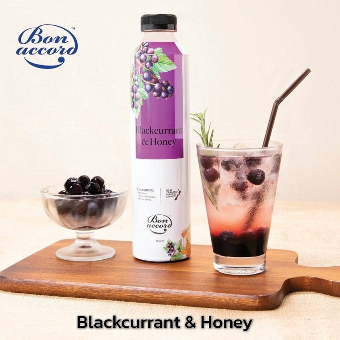 Blackcurrant & Honey syrup from New Zealand