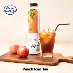 Peach flavored premium syrup tea From New Zealand