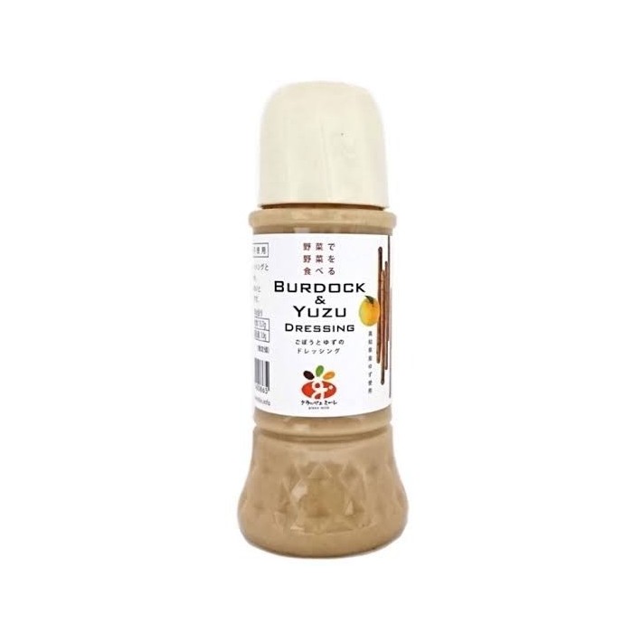 Gobo salad dressing mixed with Japanese Yuzu