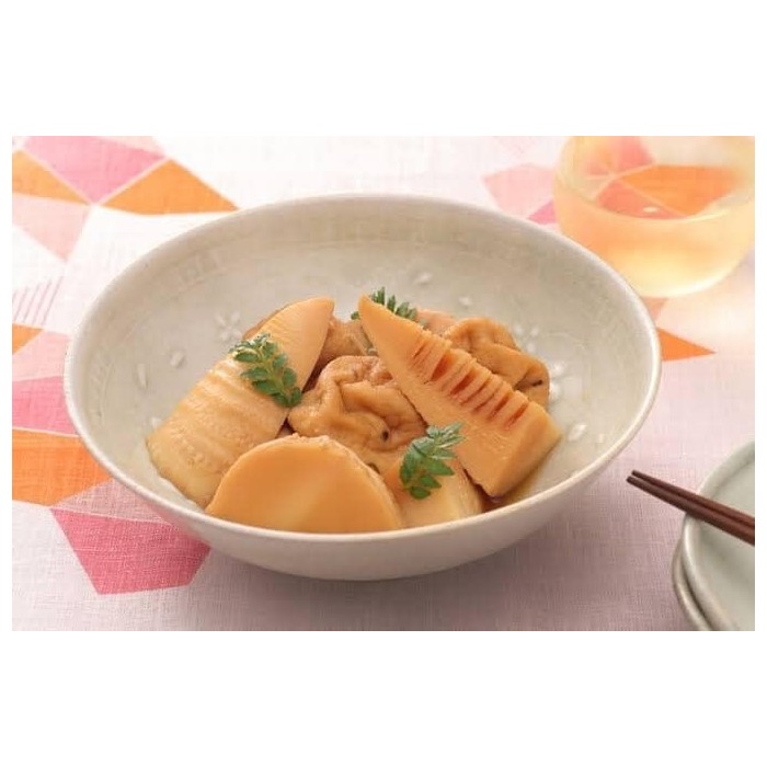 Imported Japanese bamboo shoots, very delicious.