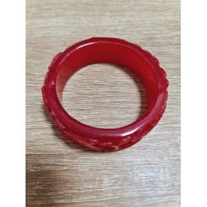 Premium red jade bracelet