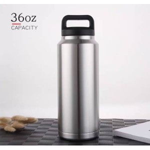 Premium stainless steel flask 36oz 1000ml