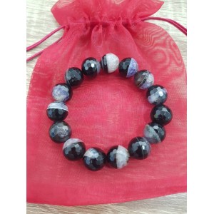 Premium Purple Agate Crystal Bracelet Imported from Beijing