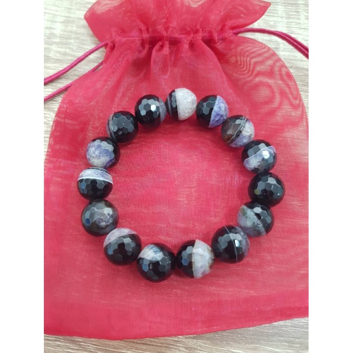Premium Purple Agate Crystal Bracelet Imported from Beijing