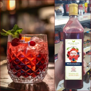 100% organic mixed berry juice