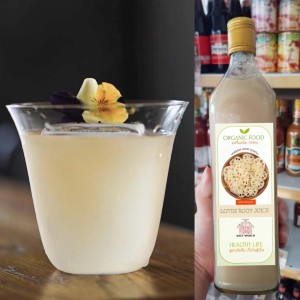 100% organic lotus root juice