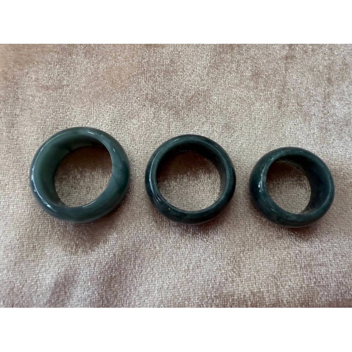Blue Ocean Jade Thumb Ring, imported from Beijing