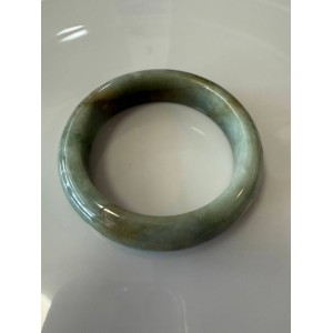 Natural green jade bracelet