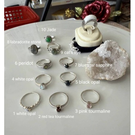 Here it is! #Natural stone pendant ring, 925 pure silver frame, the latest, very beautiful #Imported from Beijing