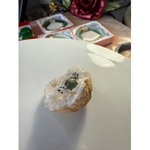 Here it is! #Natural stone pendant ring, 925 pure silver frame, the latest, very beautiful #Imported from Beijing