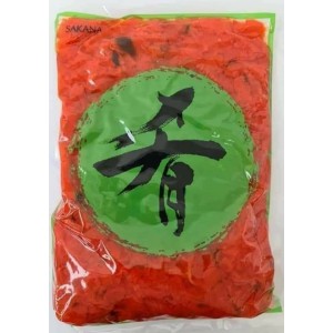👉👉Japanese pickled daikon, red pieces, spread with Japanese curry, very delicious #Imported products, 250 baht per kilogram ❤❤ L