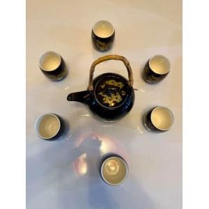 Premium dragon pattern teapot set Imported from Beijing