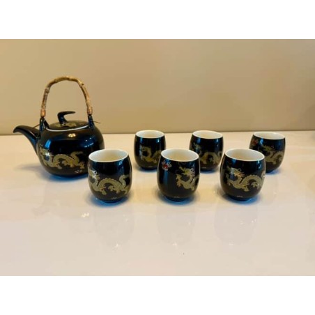 Premium dragon pattern teapot set Imported from Beijing