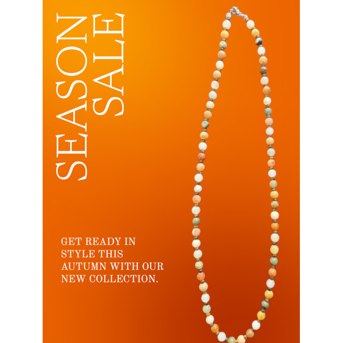 5 colour Jade necklace