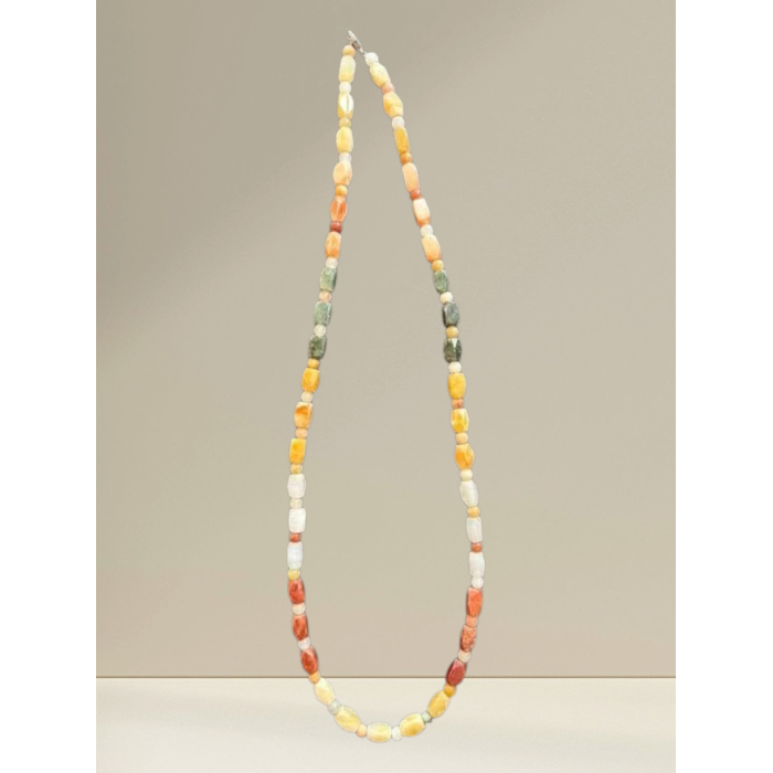 5 colour Jade necklace